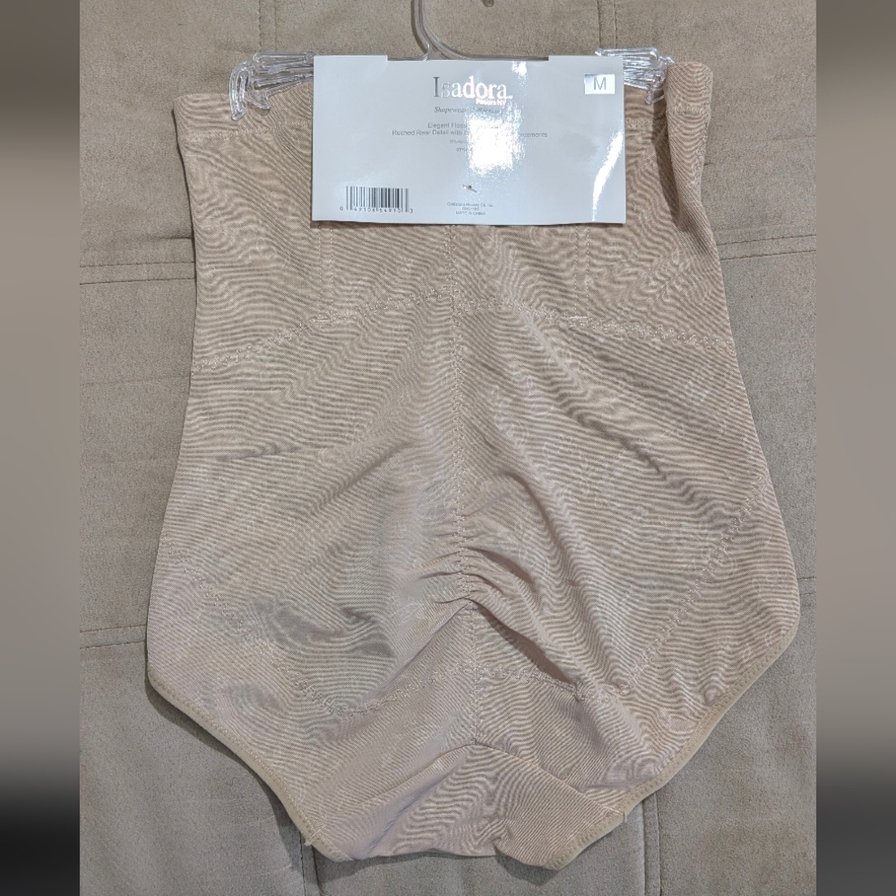 Isadora Shapewear Beige High-Waist Briefs - Picture 2 of 2